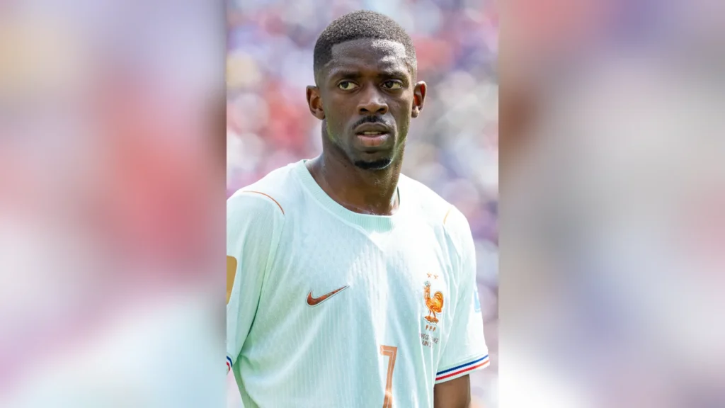 Ousmane Dembélé sous le maillot de la France en juin 2026.