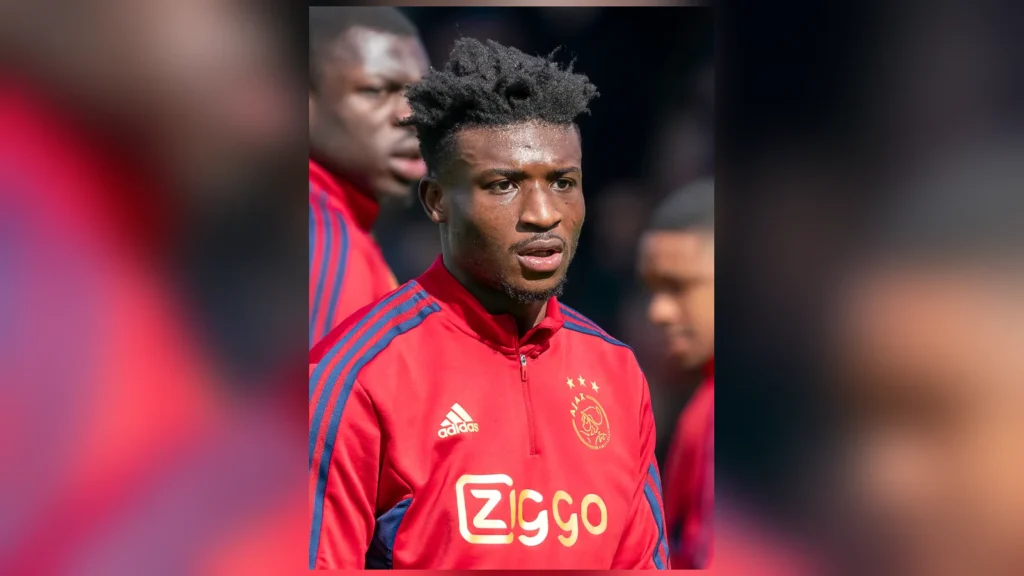 Mohammed Kudus sous le maillot de l’Ajax en avril 2023.