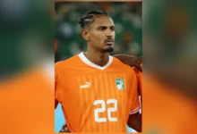 Sébastien Haller avec la Côte d’Ivoire en 2024.