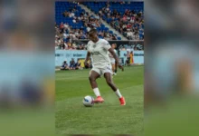 Racheal Kundananji avec Bay FC en juin 2025.