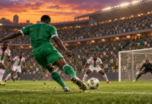 Nigeria 2013 : Stephen Keshi et les Super Eagles retrouvent le sommet — illustration éditoriale générée pour FootBantu