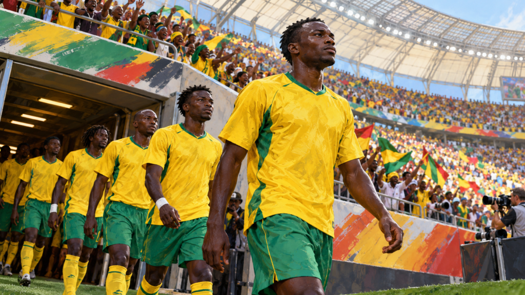Togo au Mondial 2006 : une première participation pleine de repères — illustration éditoriale générée pour FootBantu