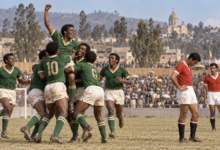 Éthiopie 1962 : le sacre à domicile qui a lancé une grande histoire — illustration éditoriale générée pour FootBantu.