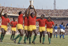 Congo 1972 : le sacre des Diables rouges au terme d’une finale renversante — illustration éditoriale générée pour FootBantu.